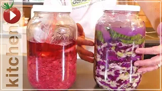 MAKE SAUERKRAUT AT HOME | Simple Method to Ferment Cabbage
