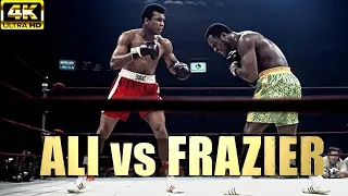 Muhammad Ali vs Joe Frazier | HIGHLIGHTS Ali First Ever Loss Legenday Fight | 4K Ultra HD