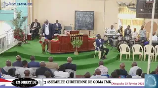 2020 02 23 Dimanche Fr Mbarushimana.La mort , Assemblée chrétienne de Goma tmk