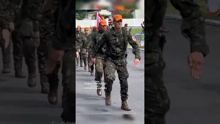 DESFILE DO DST SAÚDE PQDT EM COMEMORAÇÃO AO DIA DO EXÉRCITO 🦅