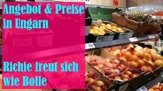 EP 3, Einkauf in Keszthely   Angebot und Preise in Ungarn