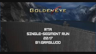 GoldenEye 007 N64 - Agent - Single-segment RTA Speedrun (22:17) [Read description]