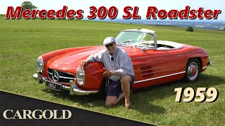 Mercedes 300 SL Roadster, 1959, Technik von Kienle, 1A! Trommelbremser mit guter Historie