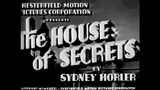 1936 House of Secrets Spooky Movie Dave