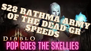 Season 28 Necromancer Rathma Army of the Dead Speed GR Build