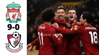 Liverpool vs Bournemouth 9-0 Highlights & All Goals 2022 HD