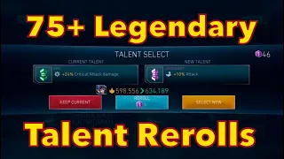 75+ Legendary Talent Rerolls| Injustice2 Mobile