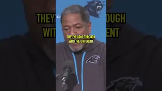 Steve Wilks Calls Out The Panthers Organization 😱😡