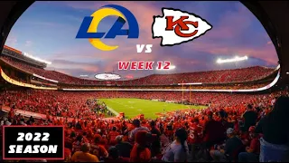 Kansas City Chiefs HIGHLIGHTS vs. Los Angeles Rams | Week 12, 2022 | NFL