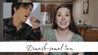 Vocal Coach reacts to Dimash's "Samal Tau"