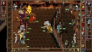 Undying Conflict: Heroes III Castle vs. Necropolis Bone Army Clash!