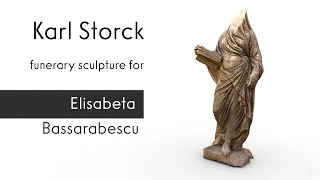 Photogrammetry showcase: Karl Storck's funerary statue for Bassarabescu Family