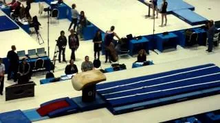 Aliya Mustafina (RUS) VT2 - 2013 Worlds Podium Training