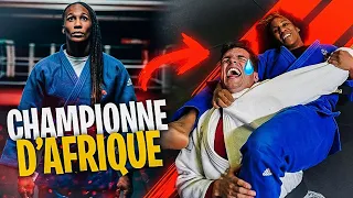 JE DÉFIE UNE CHAMPIONNE DE JUDO INTERNATIONALE (mauvaise idée 😭) feat. Asma Niang