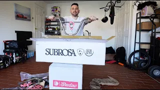 Pro BMX Sponsor Bike Unboxing & Build By Alfredo Mancuso