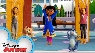 Mikku & Chikku's Dance | Dance with Mira and Friends | Mira, Royal Detective | Disney Junior