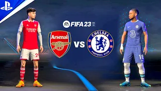 FIFA 23 - Arsenal vs Chelsea ft. Havertz, Nkunku, Rice - Premier League Match PS5™ Gameplay | 4K HDR