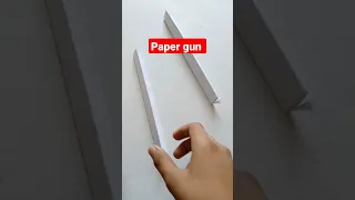 paper gun| No glue #shorts #noveltycrafts