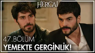 Aslan, konağa yemeğe geliyor!  - Hercai 47. Bölüm