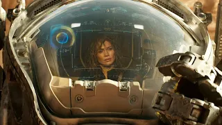 ATLAS 2024 : Jennifer Lopez Fights The AI Robots Scene HD