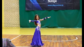 КУБОК РБ г  Брест Артюхова Екатерина Oriental Dance solo Children Open Class ½ final