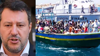 Matteo Salvini sugli sbarchi Atto di guerra contro l'Italia, chi c'è dietro