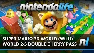 Super Mario 3D World (Wii U) World 2-5 Double Cherry Pass