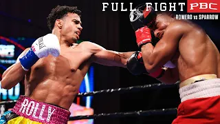 Romero vs Sparrow FULL FIGHT: January 23, 2021 | PBC on Showtime