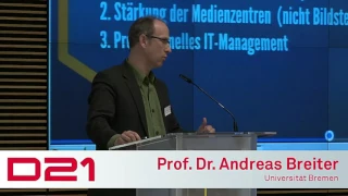 3. D21-Fachkongress-Digitale Gesellschaft | Impuls 2 | Prof. Dr. Andreas Breiter