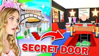 *NEW* MOVIE THEARTER Has A *SECRET* DOOR In Adopt Me! (Roblox)