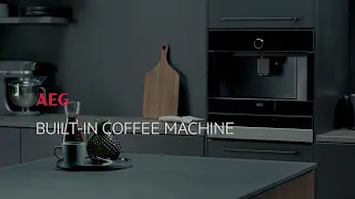 How to set up your AEG built-in coffee machine in 10 steps