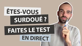 TEST HAUT POTENTIEL en direct ! Êtes-vous SURDOUÉ ? ZÈBRE ?