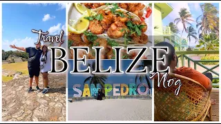 OUR TRIP TO BELIZE!! How to Travel & What to do in Belize + Climbing a Mayan Ruin | BELIZE 2023!