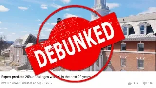 JOURNALIST REACTS: Expert predicts 25% of colleges close in 20 years CBS news video