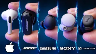 ULTIMATE Airpods Pro 2 Comparison: VS Bose, Samsung, Sony, & Sennheiser!