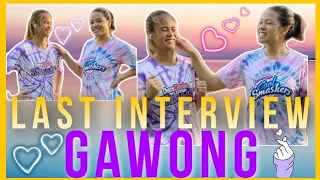 LAST INTERVIEW NG GAWONG | CUTE NILANG MAG-AWAY!