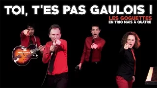 Toi, t'es pas gaulois ! - Les Goguettes (en trio mais à quatre)