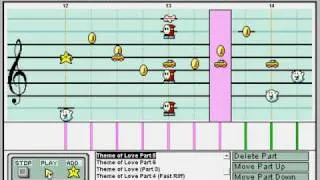 Theme of Love -- FF IV v 1.01 on Mario Paint Composer