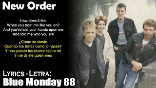 New Order - Blue Monday 88 (Lyrics Spanish-English) (Español-Inglés)