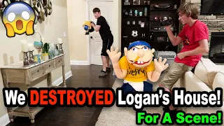 We DESTROYED Logan's House! | Jeffy's BIG Mess! | BTS