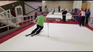 Ski training indoor baan