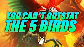 You Can't Outstat the 5 Birds | Dogdog Hearthstone Battlegrounds