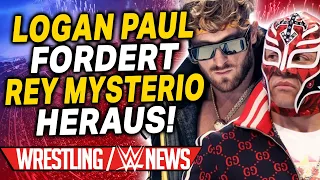 Logan Paul fordert Rey Mysterio heraus!, Neues WWE Hauptquartier! | Wrestling/WWE NEWS 126/2023