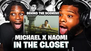 FIRST TIME reacting to Michael Jackson - In The Closet Ft. Naomi Campbell (Behind the scenes FULL!!)