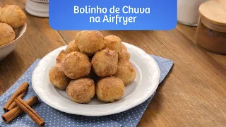 Receita de Bolinho de chuva na airfryer