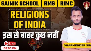 Religions in India | RMS Online Coaching , Sainik School , RIMC GK | | Sukhoi Academy Dharmendra Sir