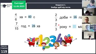 Відеоуроки 4 клас Математика