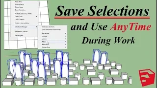 Selection Manager Plugin For Sketchup