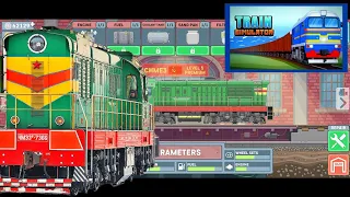 Shunting diesel locomotive ChME3 in Train Simulator - 2D Railroad Game