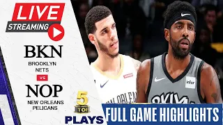 040821 NBA Live Stream: New Orleans Pelicans vs Brooklyn Nets | FULL GAME HIGHLIGHTS | Top 5 Plays